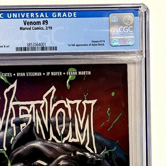 Venom #9 CGC 7.0 (Marvel 2/19) 1st Full Appearance of Dylan Brock